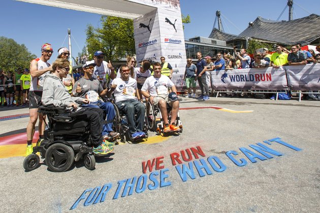 We run for those who can't We run for those who can't