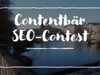 Contentbär SEO Contest München