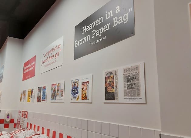 Five Guys Piinnwand