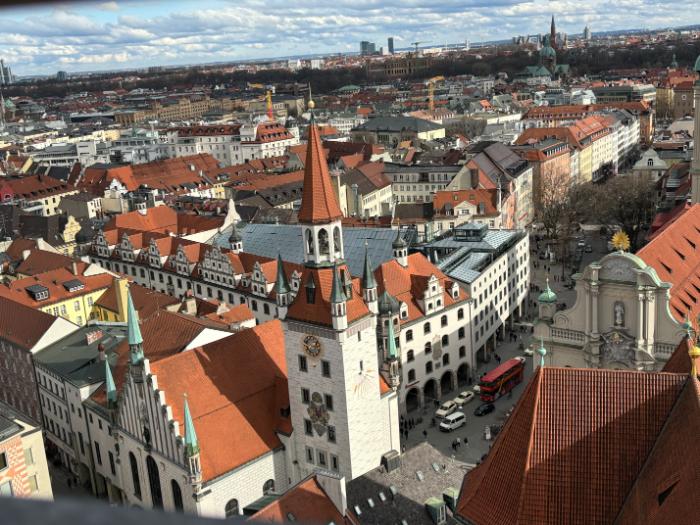 Alter Peter in München besucht und bestiegen – Eindrücke und Infos 2 Aussicht