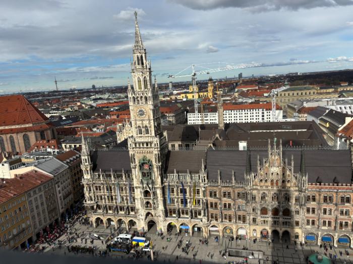 Alter Peter in München besucht und bestiegen – Eindrücke und Infos 3 Ausssicht Alter Peter