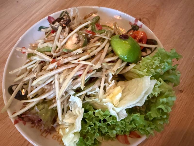Som Tam Pu Plara in Chai Thai 