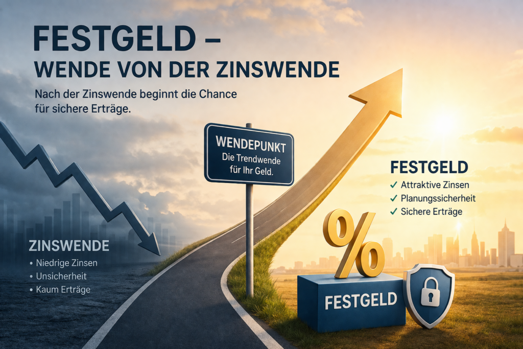 Festgeld – Wende von der Zinswende
