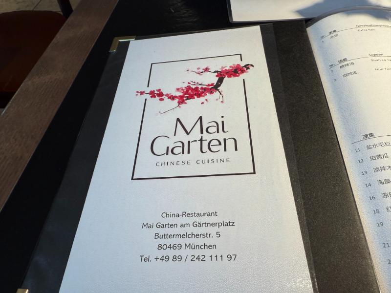 Authentisch chinesisch essen im Mai Garten München 3 Mai Garten München