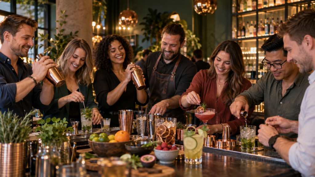 München sehen und erleben 10 Ideen für JGA und Teamevents 2 Cocktailkurs in München
